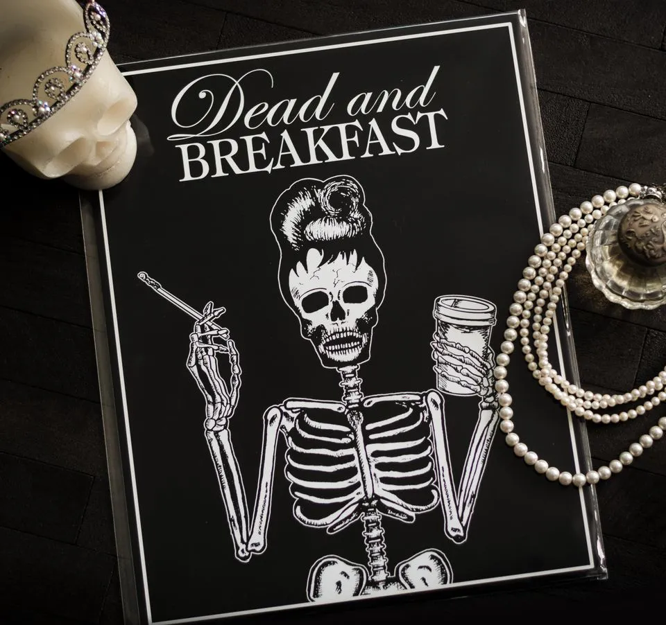 Dead and Breakfast Art Print