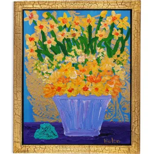 December Narcissus & Turquoise