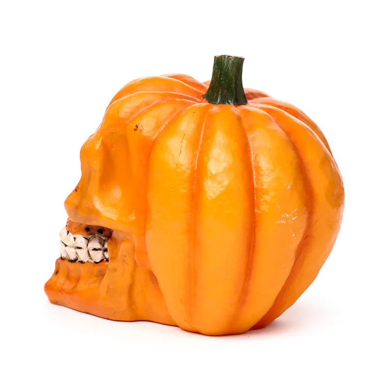 Decorative Ornament - Pumpkin Skull