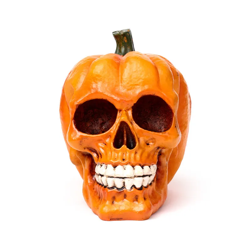 Decorative Ornament - Pumpkin Skull
