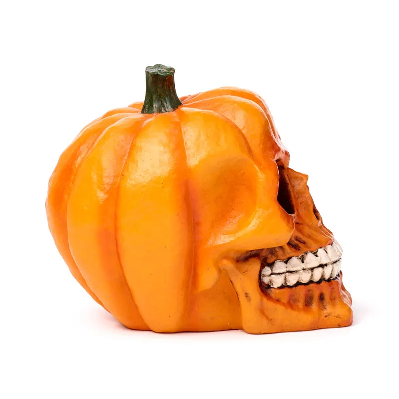 Decorative Ornament - Pumpkin Skull