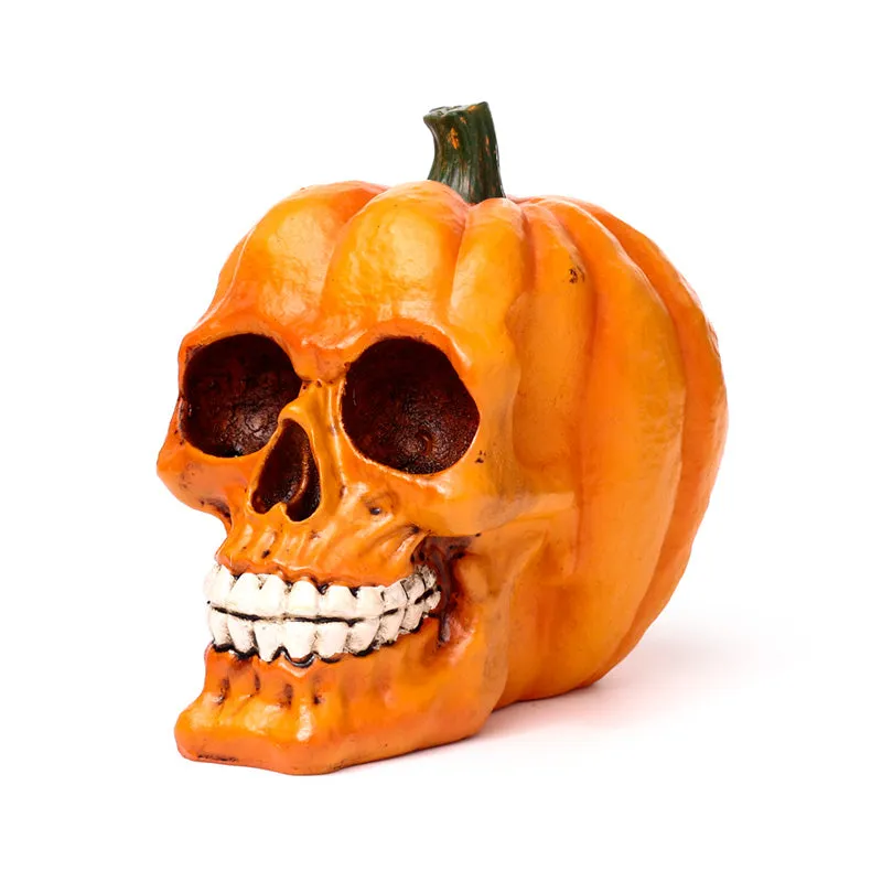 Decorative Ornament - Pumpkin Skull