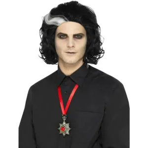Deluxe Vampire Metal Medallion Necklace