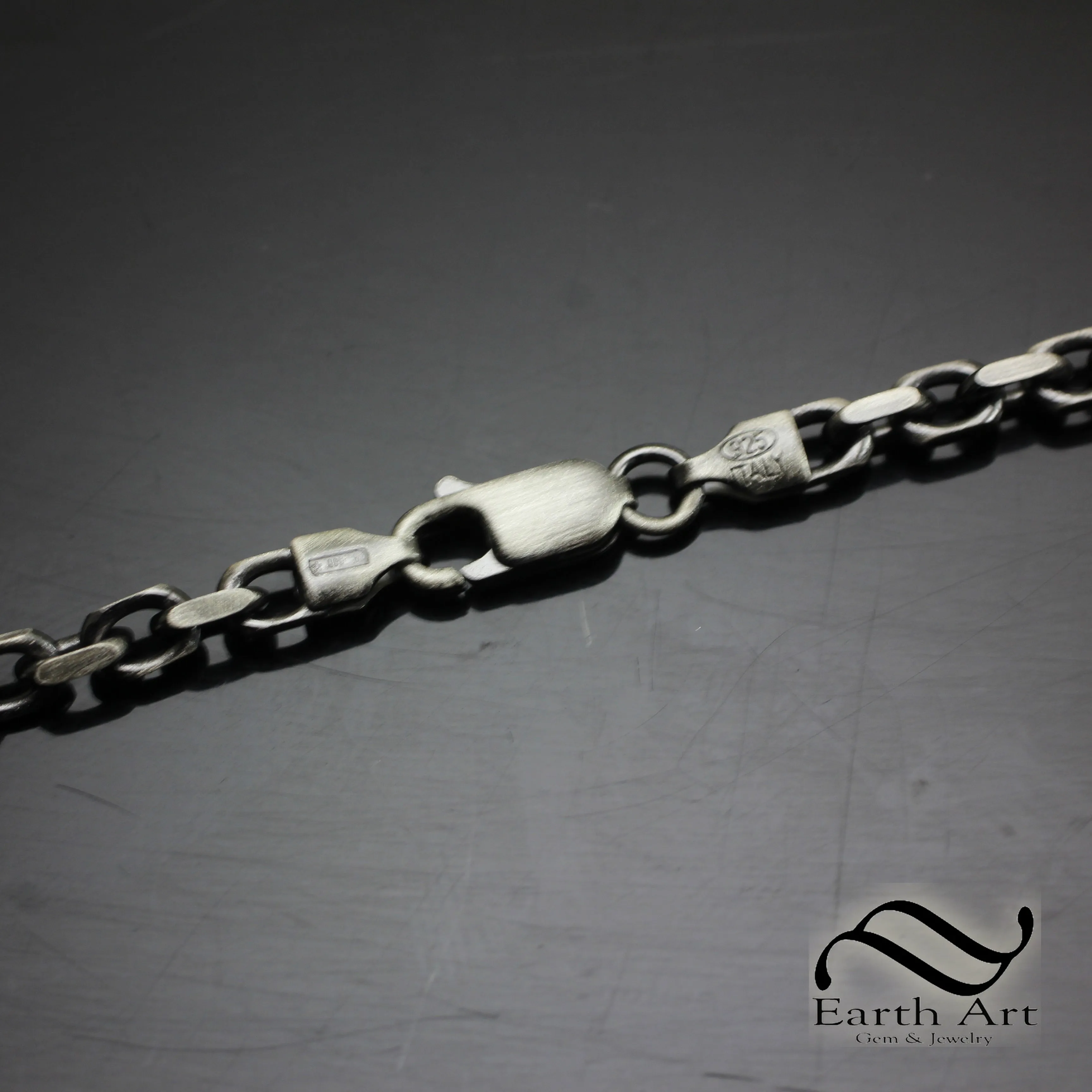 Demon Pirate Skull Pendant - Sterling silver