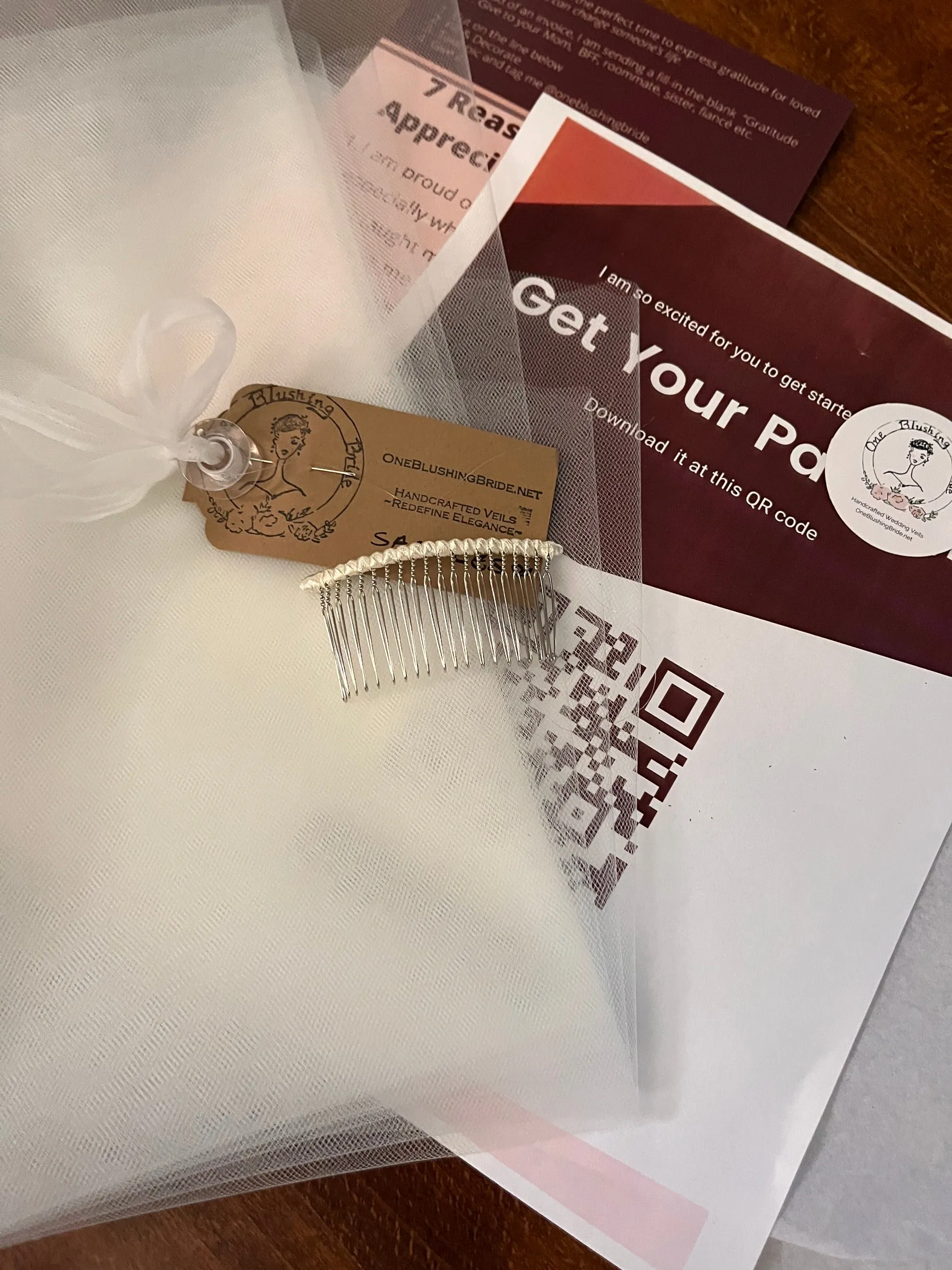 DIY Angel Cut Cathedral Wedding Veil, Cascade Ribbon Veil