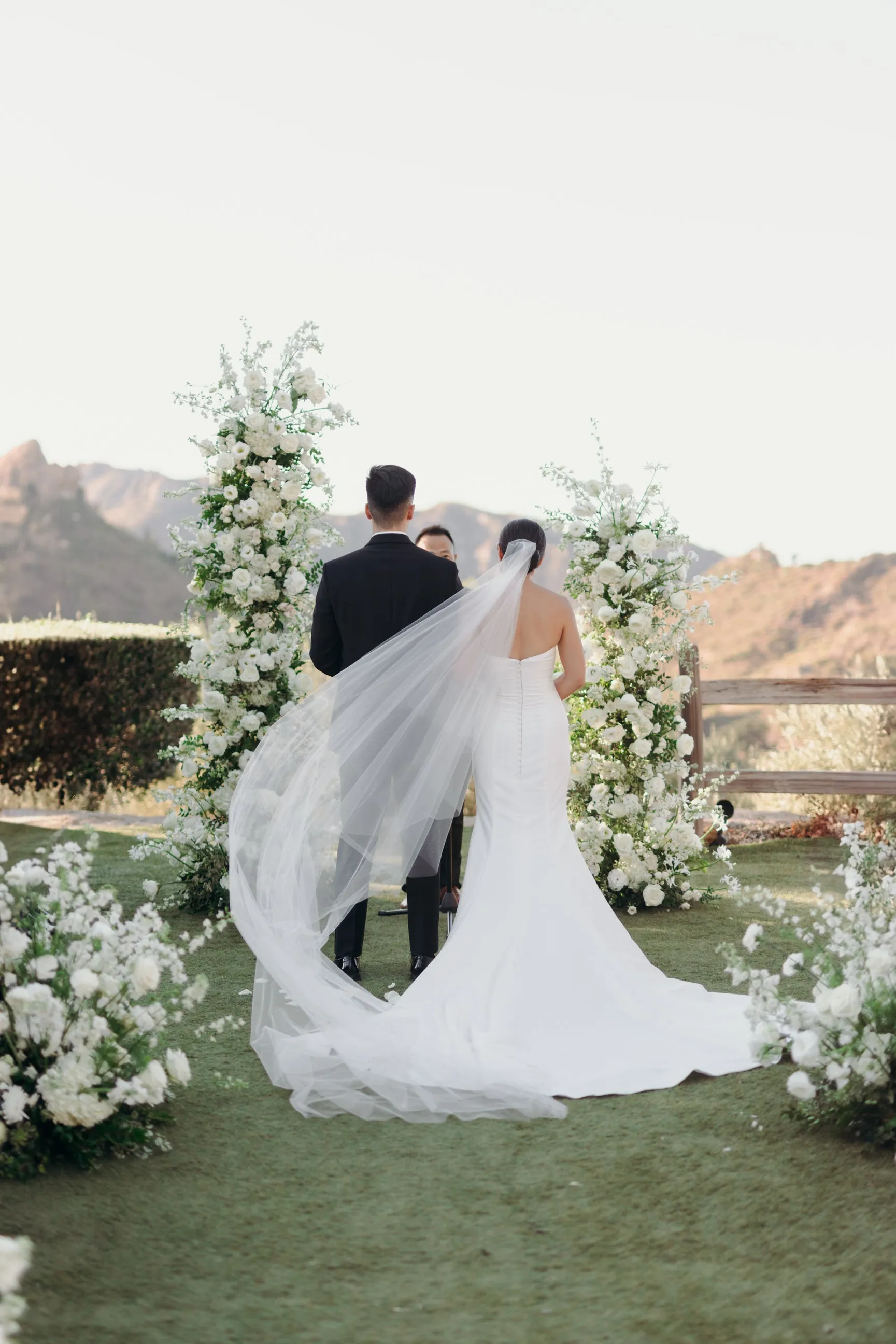 DIY Angel Cut Cathedral Wedding Veil, Cascade Ribbon Veil