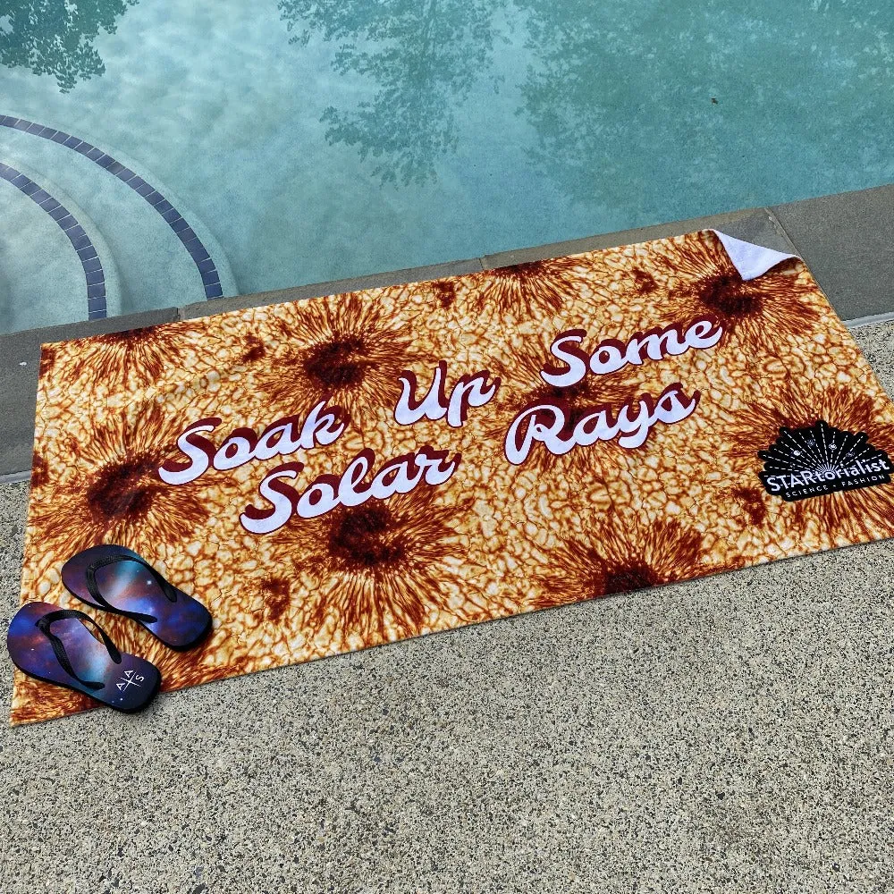 DKIST Sunspot Beach Towel