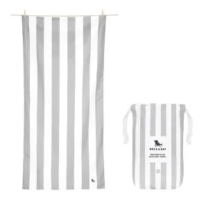 Dock & Bay Beach Towel - Cabana, Goa Grey