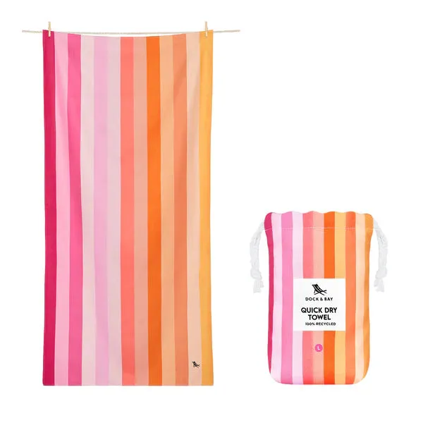 Dock & Bay Beach Towel X Large - Miami Sorbet