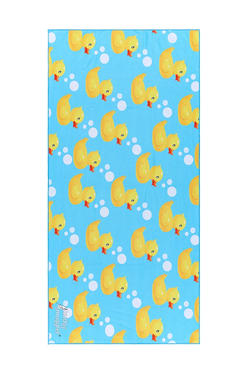 Double Sided Towel in Rubber Duck | Small Logo