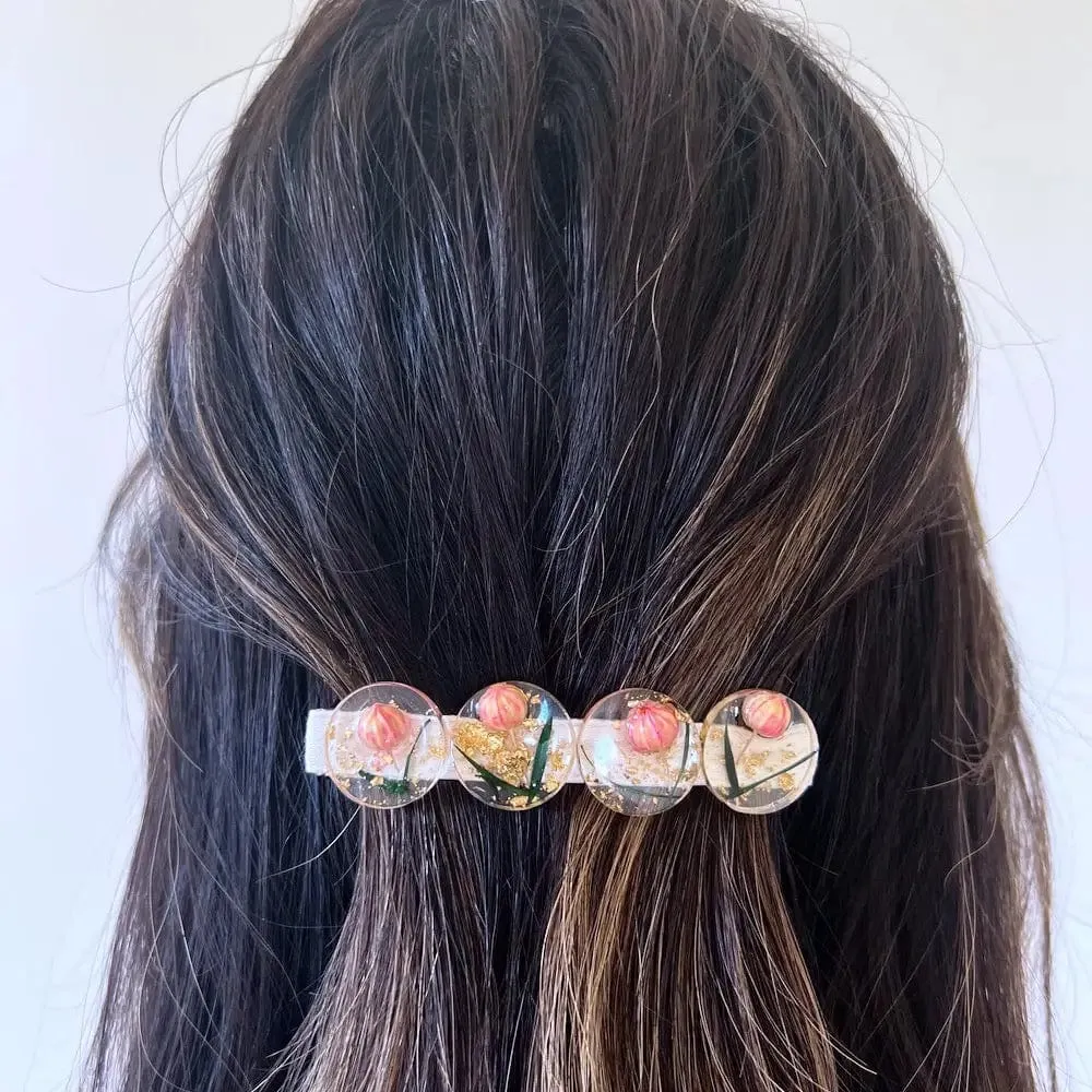 Dried Flower Hair Clip