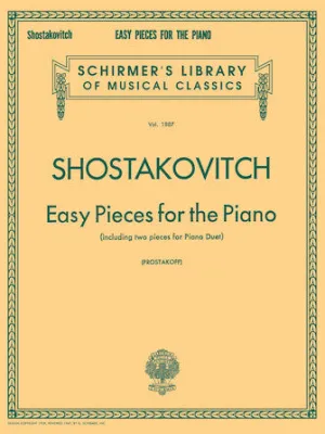 Easy Pieces for the Piano (including 2 Pieces for Piano Duet) (Piano Solo)