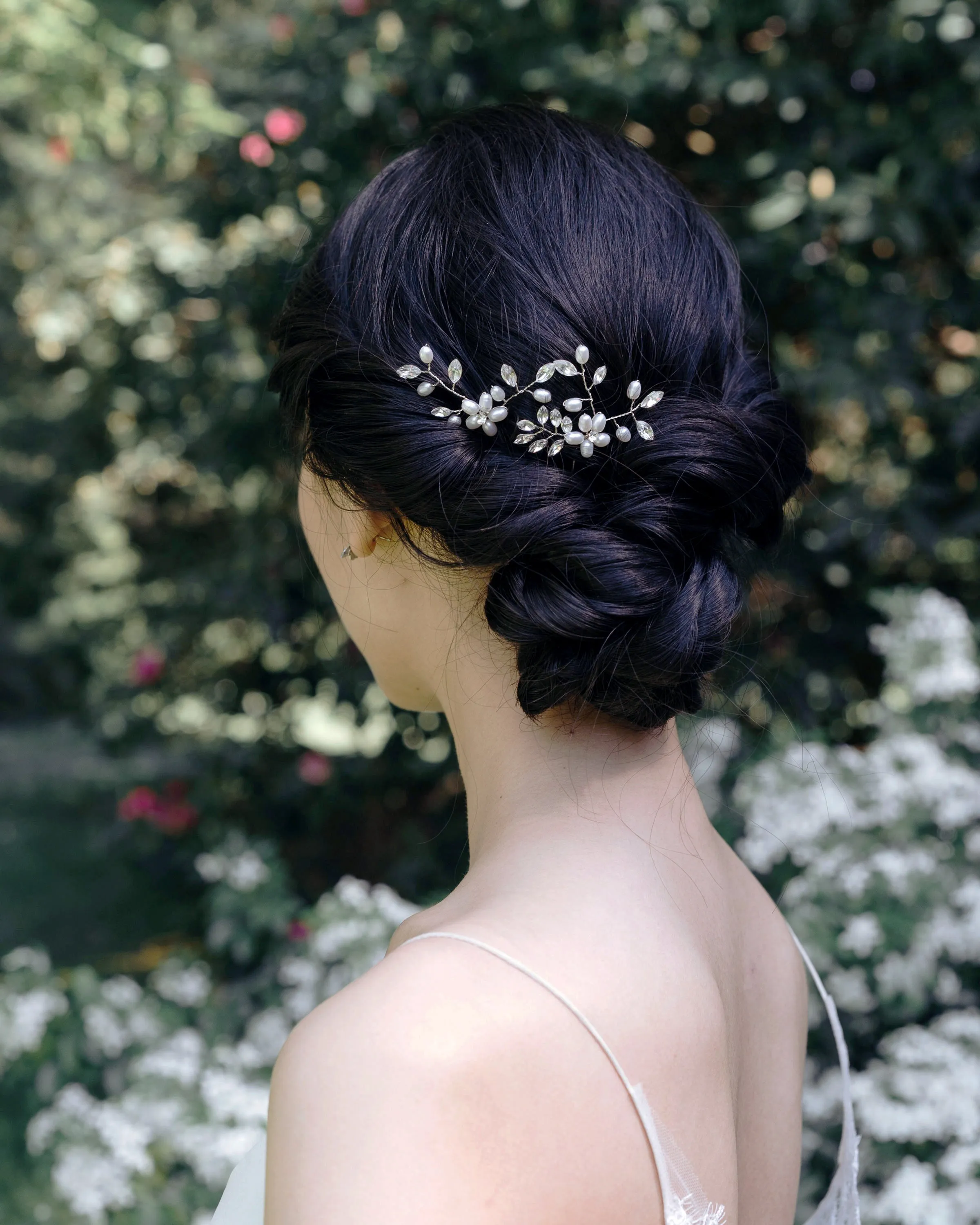 Everthine Pearl & Crystal Hair Pins