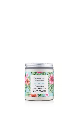 Flora & Curls SOOTHE ME Coconut Mint Curl Refresh Clay Wash