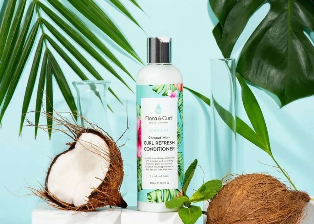 Flora & Curls SOOTHE ME Coconut Mint Curl Refresh Conditioner