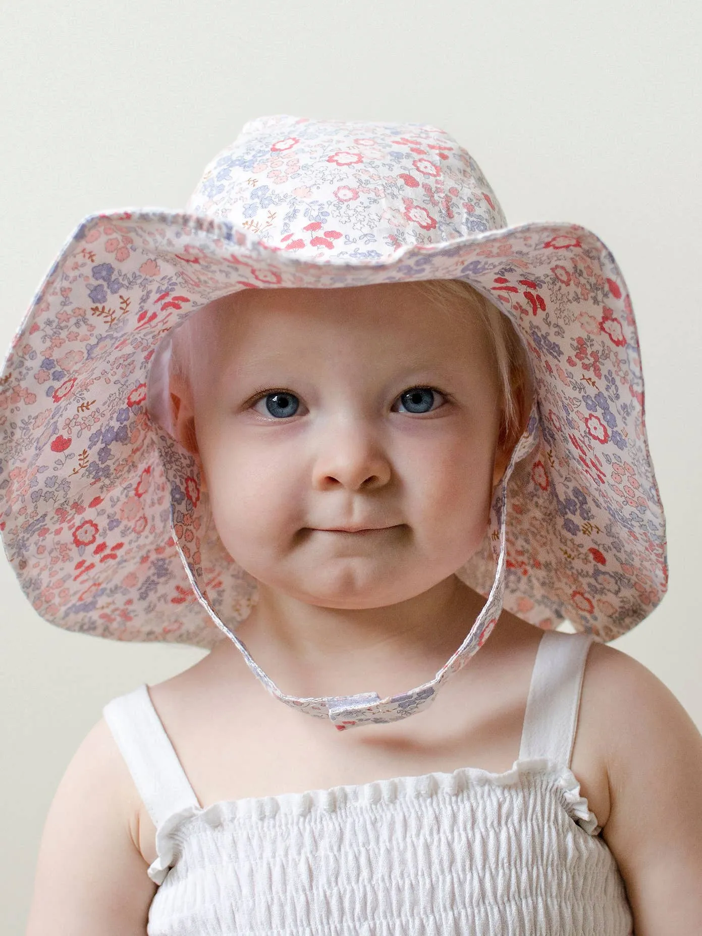 Flora Flowered Sunhat Upf 25  Baby & Toddler
