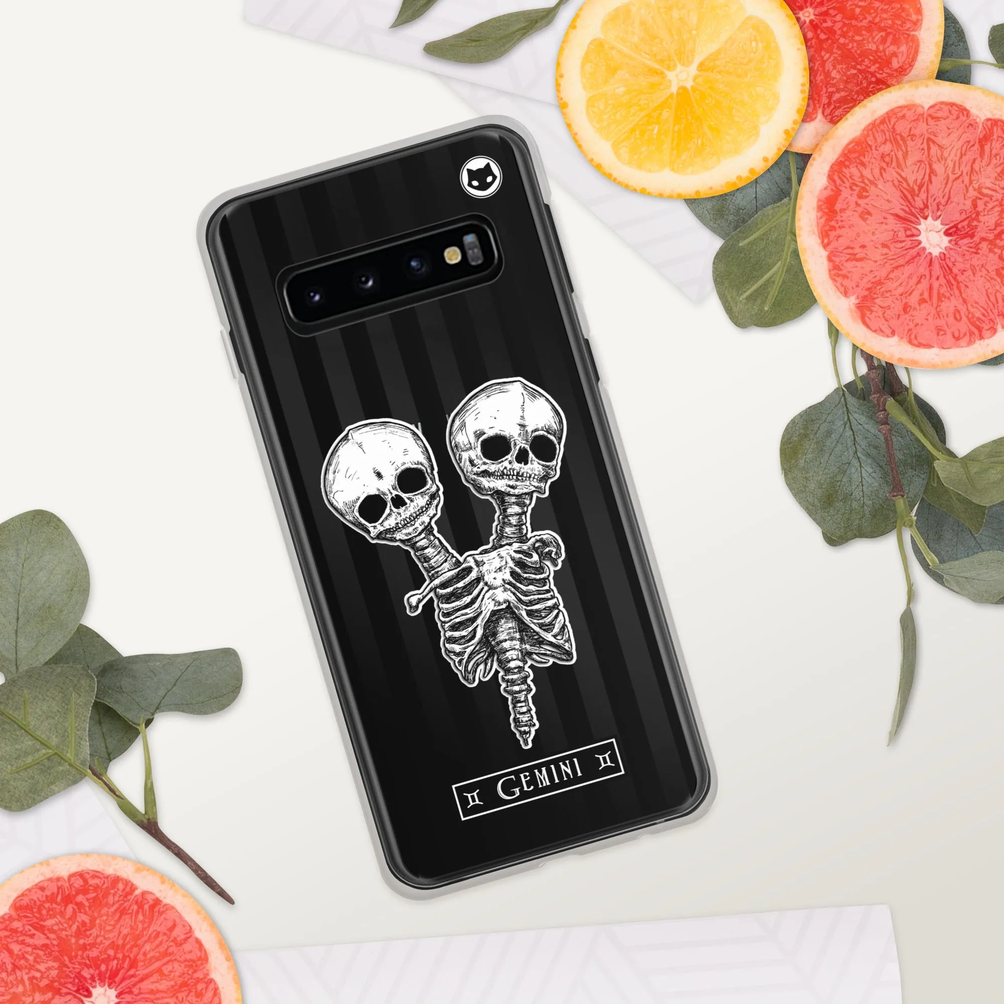 Gemini Zodiac Samsung Case (Clear)