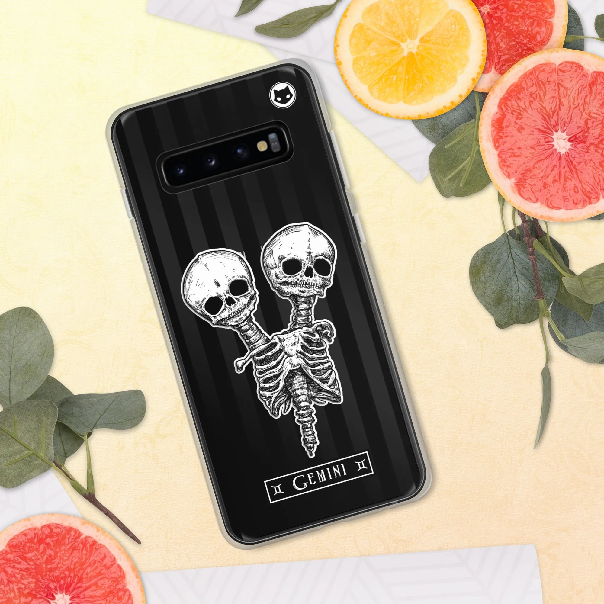 Gemini Zodiac Samsung Case (Clear)