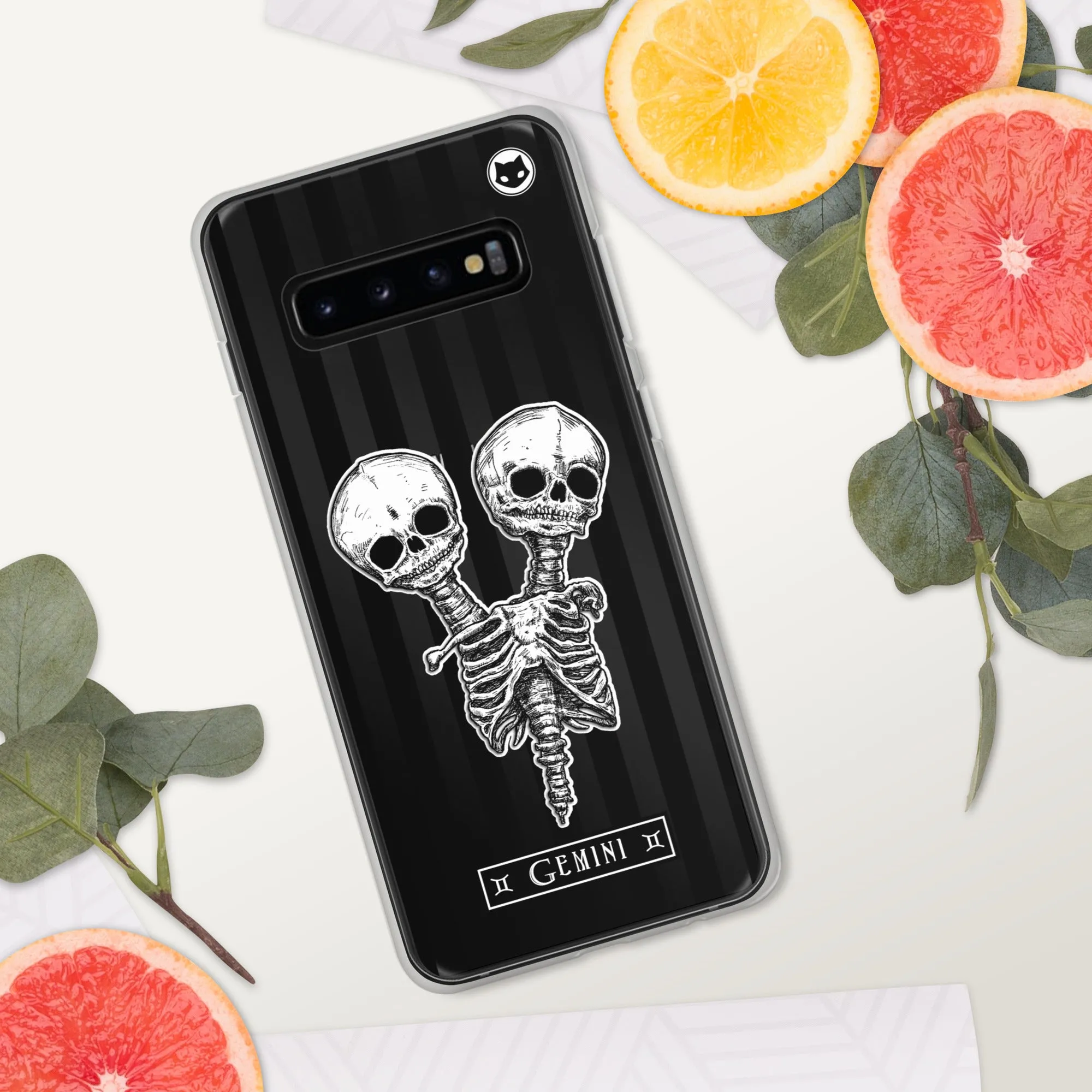 Gemini Zodiac Samsung Case (Clear)