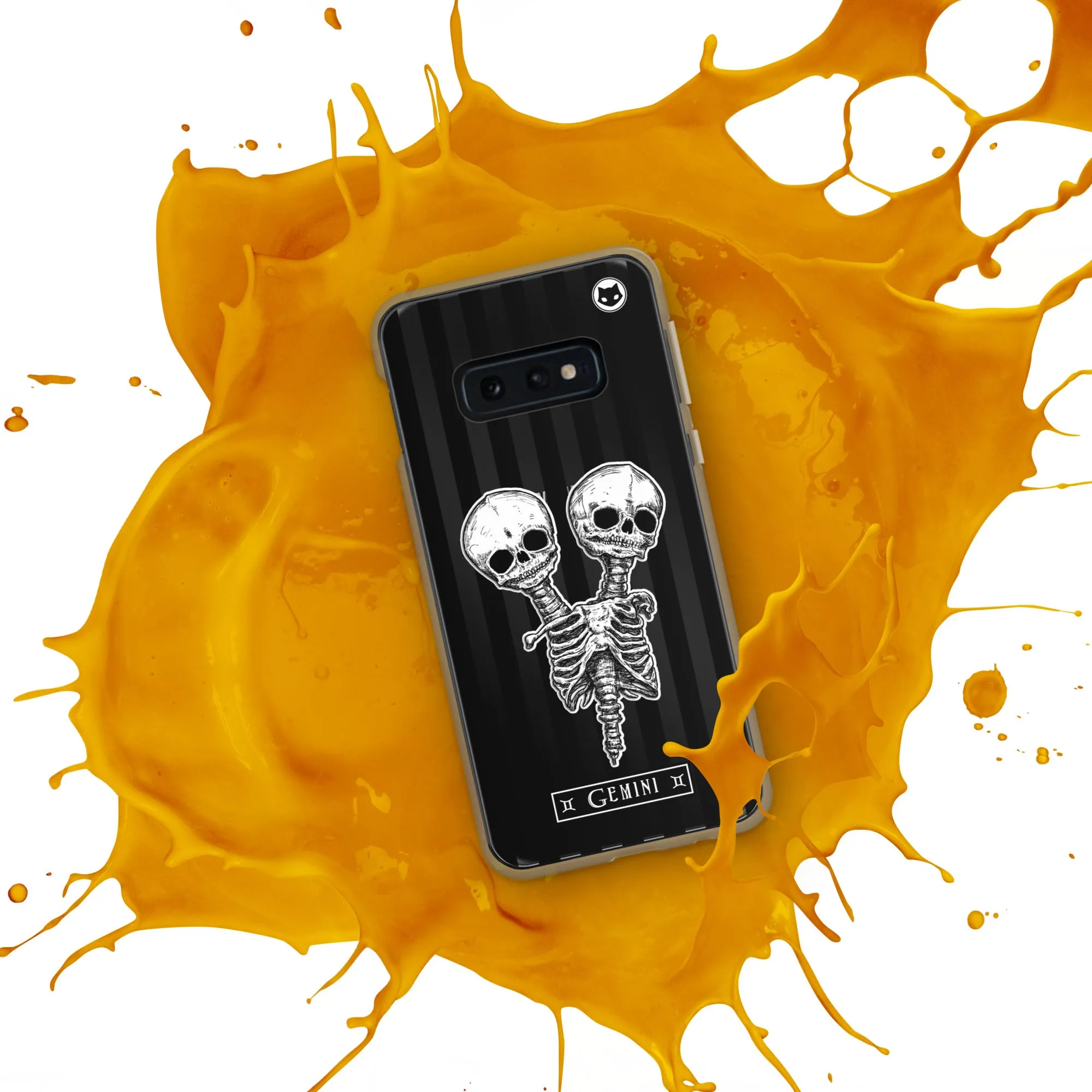 Gemini Zodiac Samsung Case (Clear)