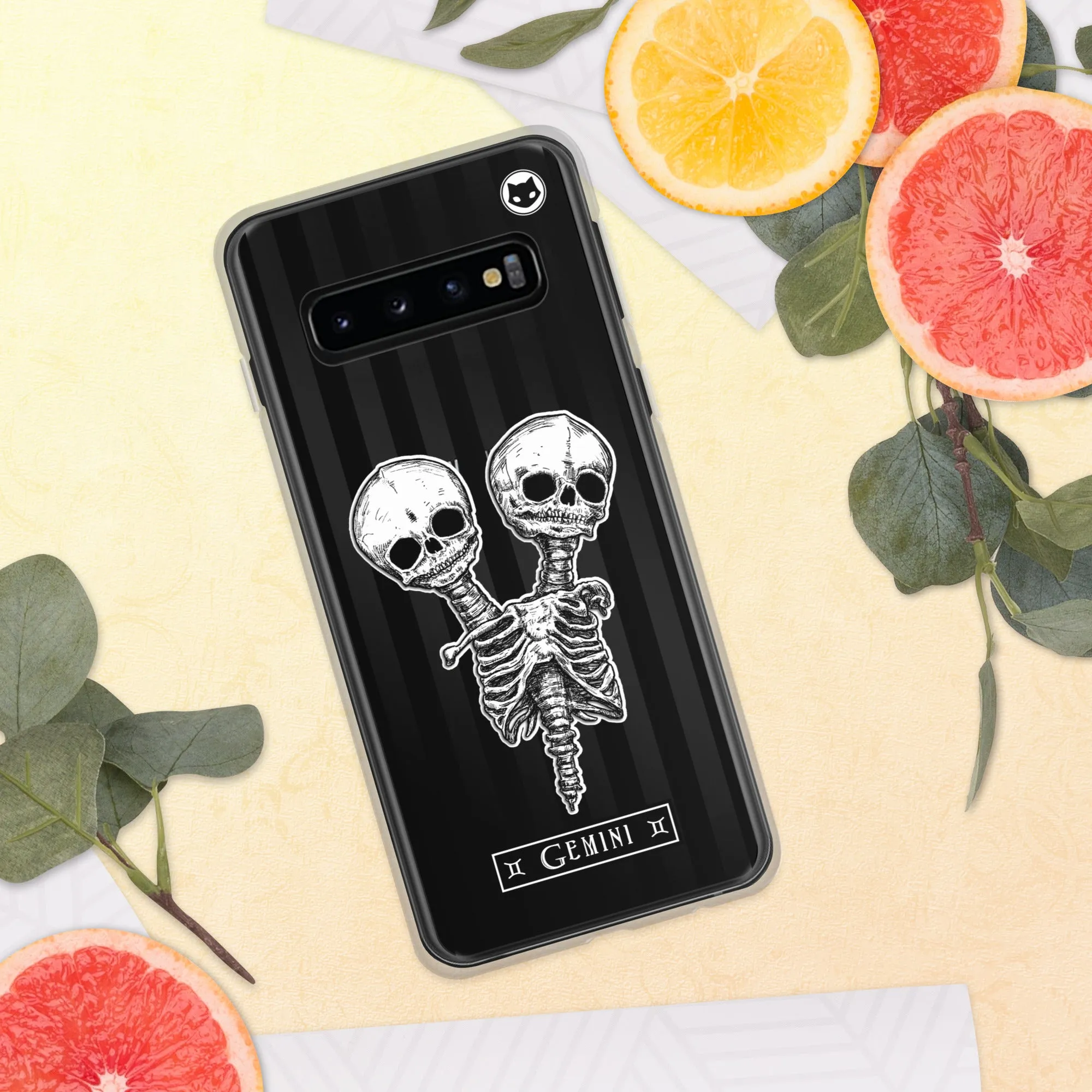 Gemini Zodiac Samsung Case (Clear)