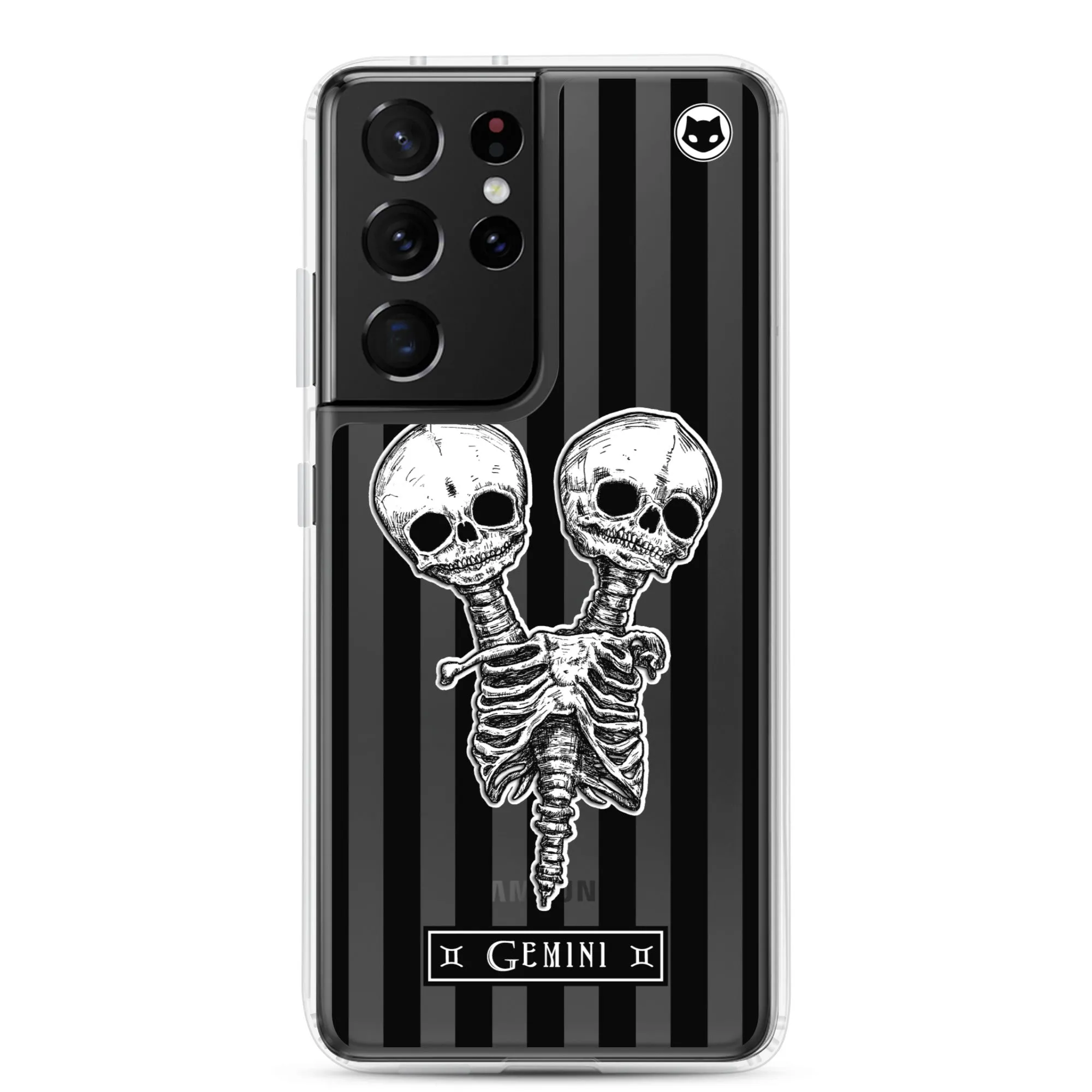 Gemini Zodiac Samsung Case (Clear)