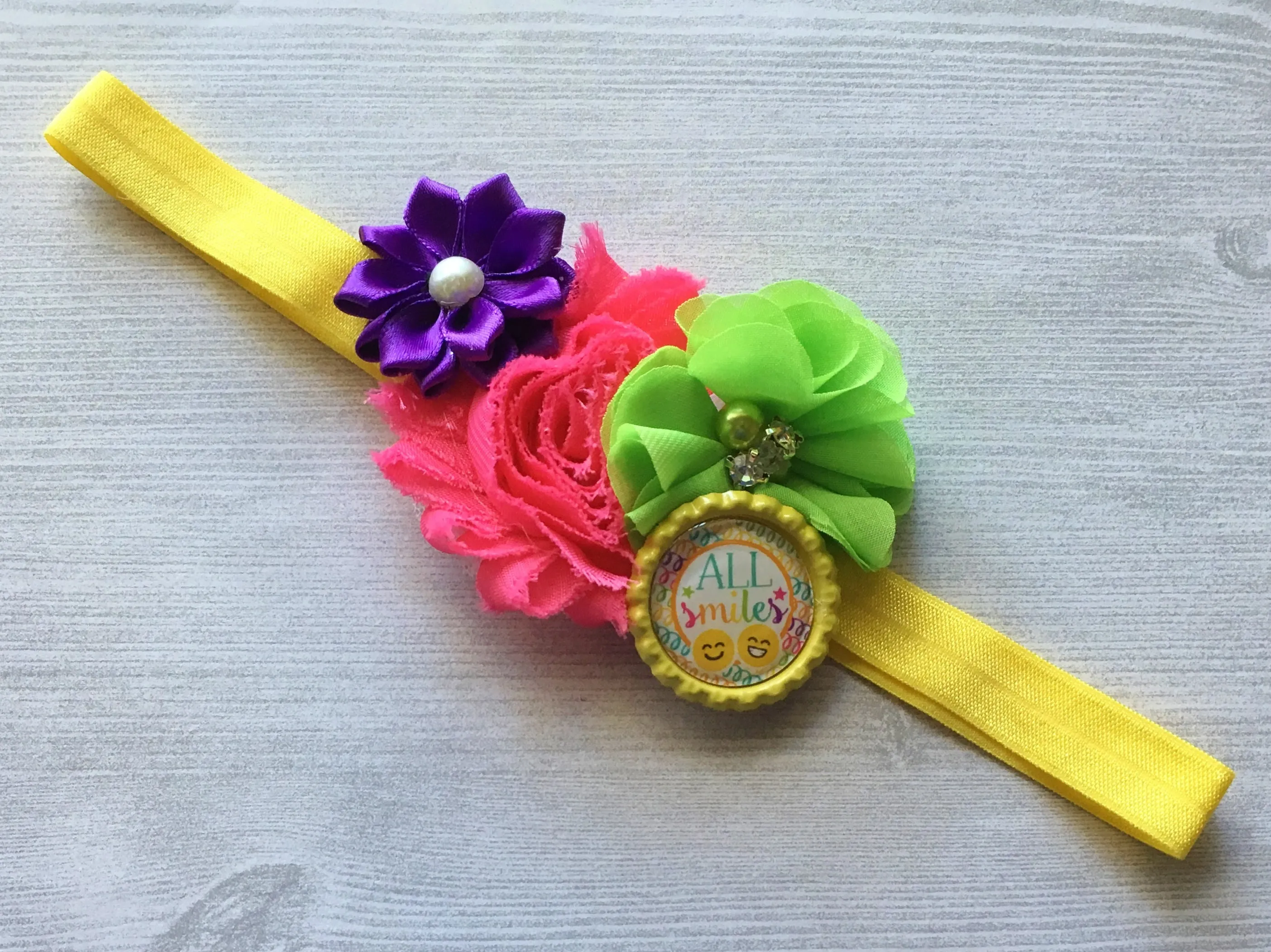 Girls Smiles Headband
