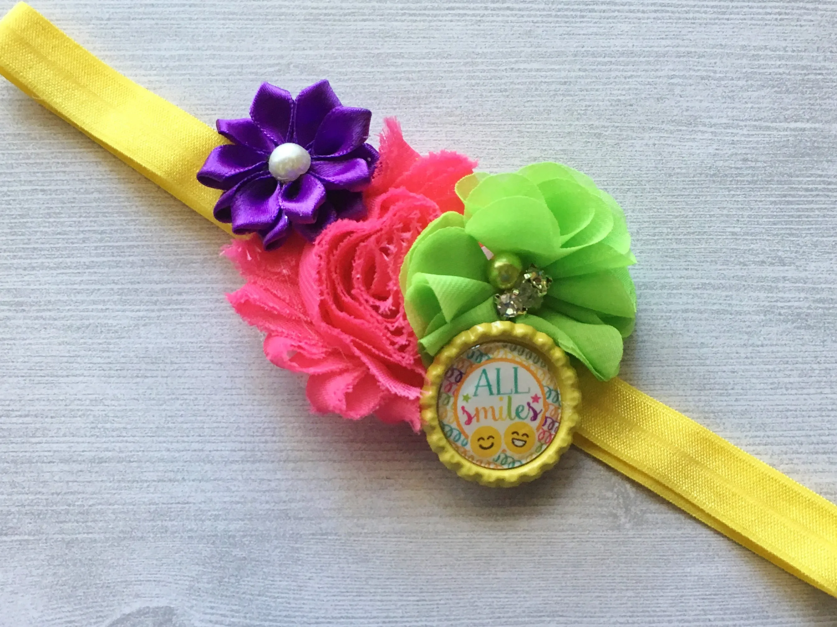 Girls Smiles Headband