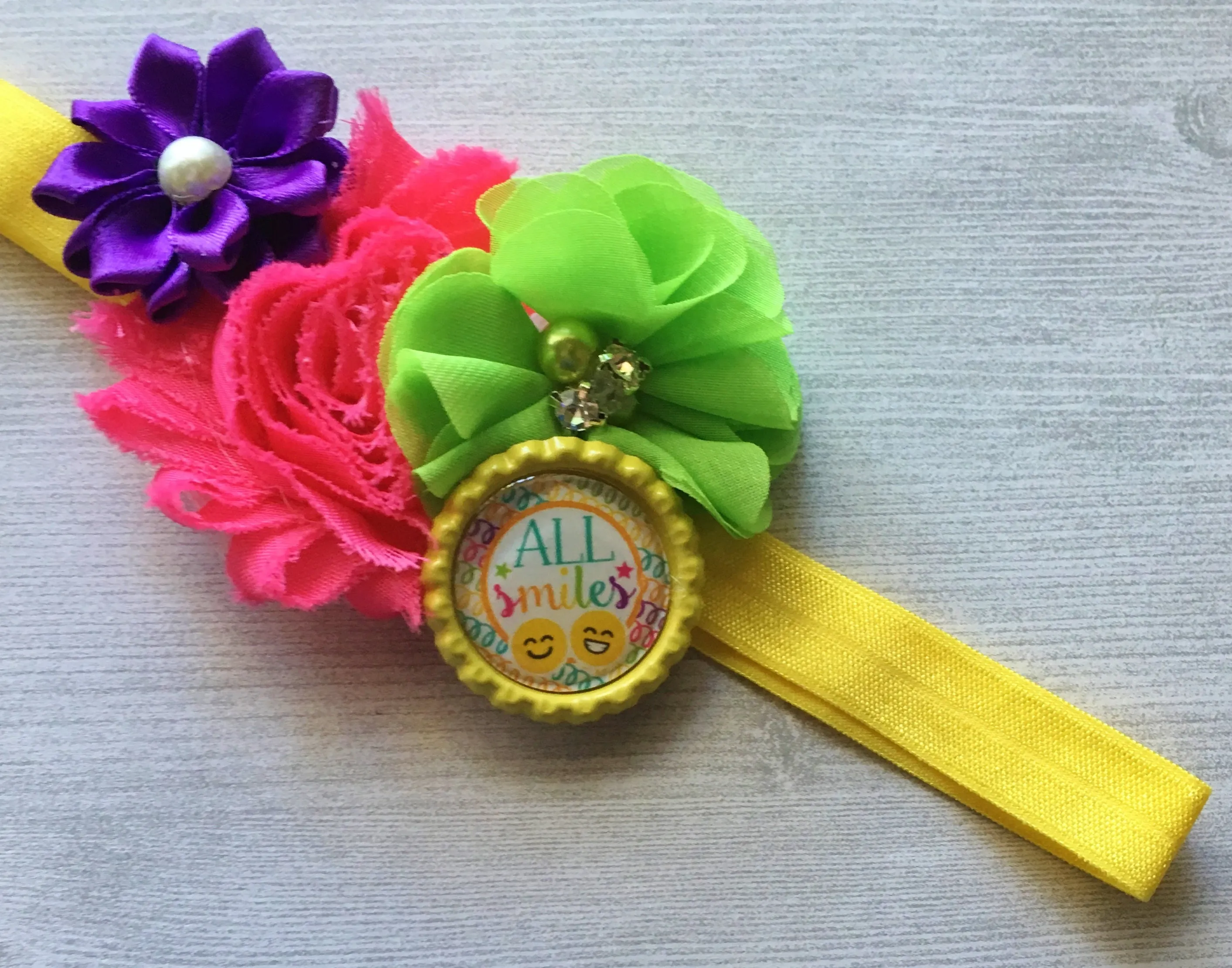 Girls Smiles Headband