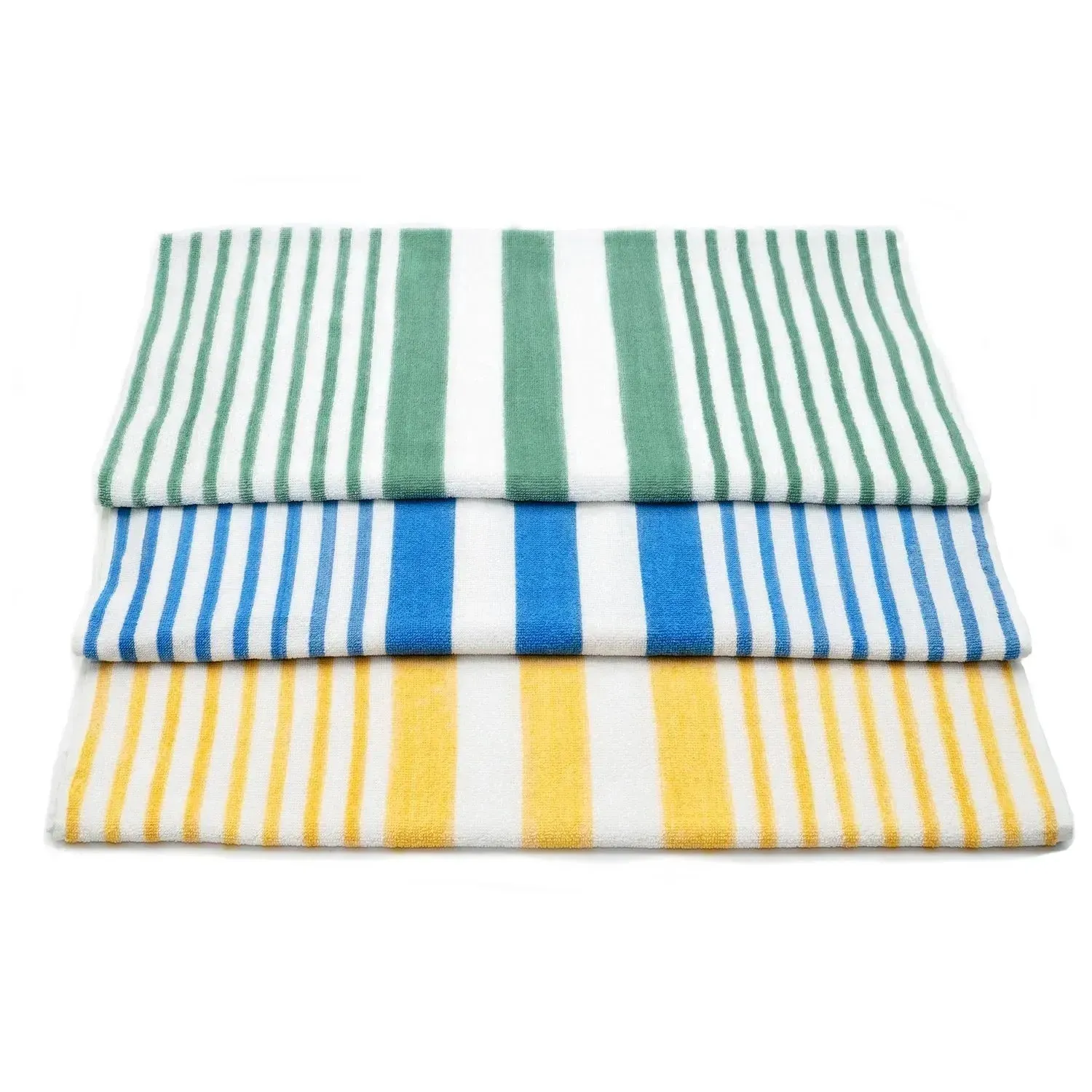 GOT Collection Tropical Stripe Pool Towels 6 PK