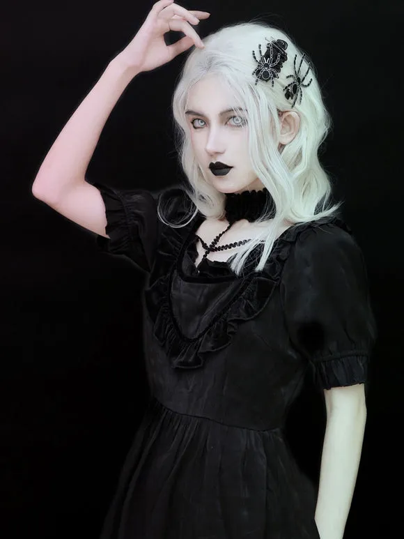 Gothic Lolita Accessories Black Headwear Metal Miscellaneous