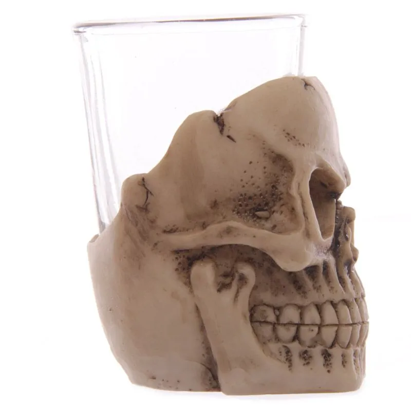 Gruesome Skull Mini Shot Glass