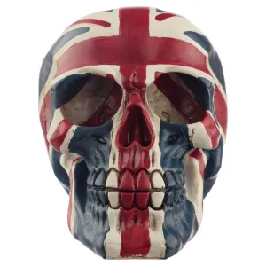 Gruesome Union Flag Skull Decoration