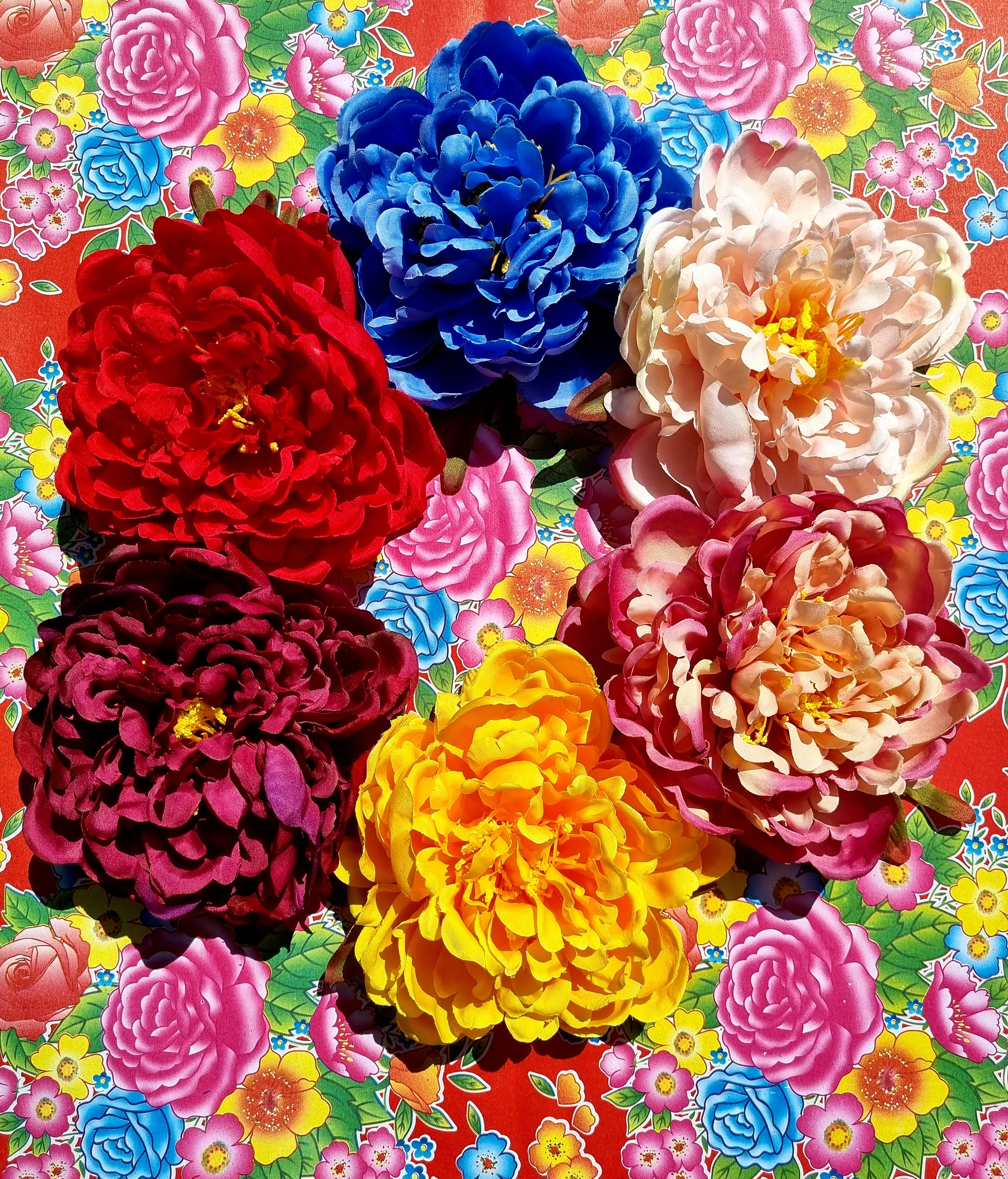 Hair flowers