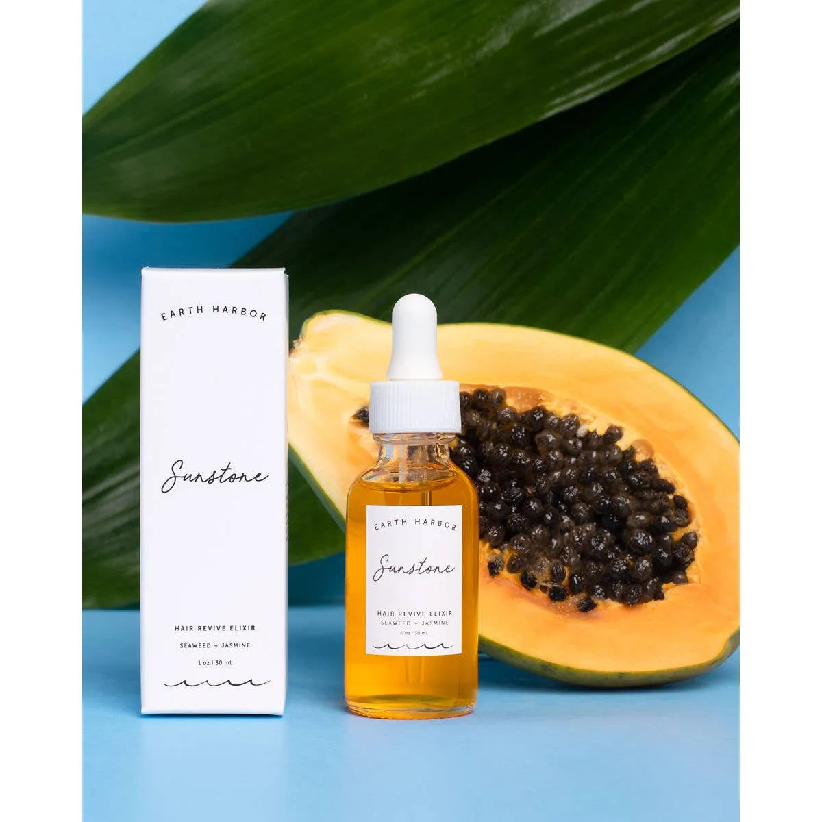 Hair Revive Elixir: Jasmine   Seaweed Earth Harbor Naturals