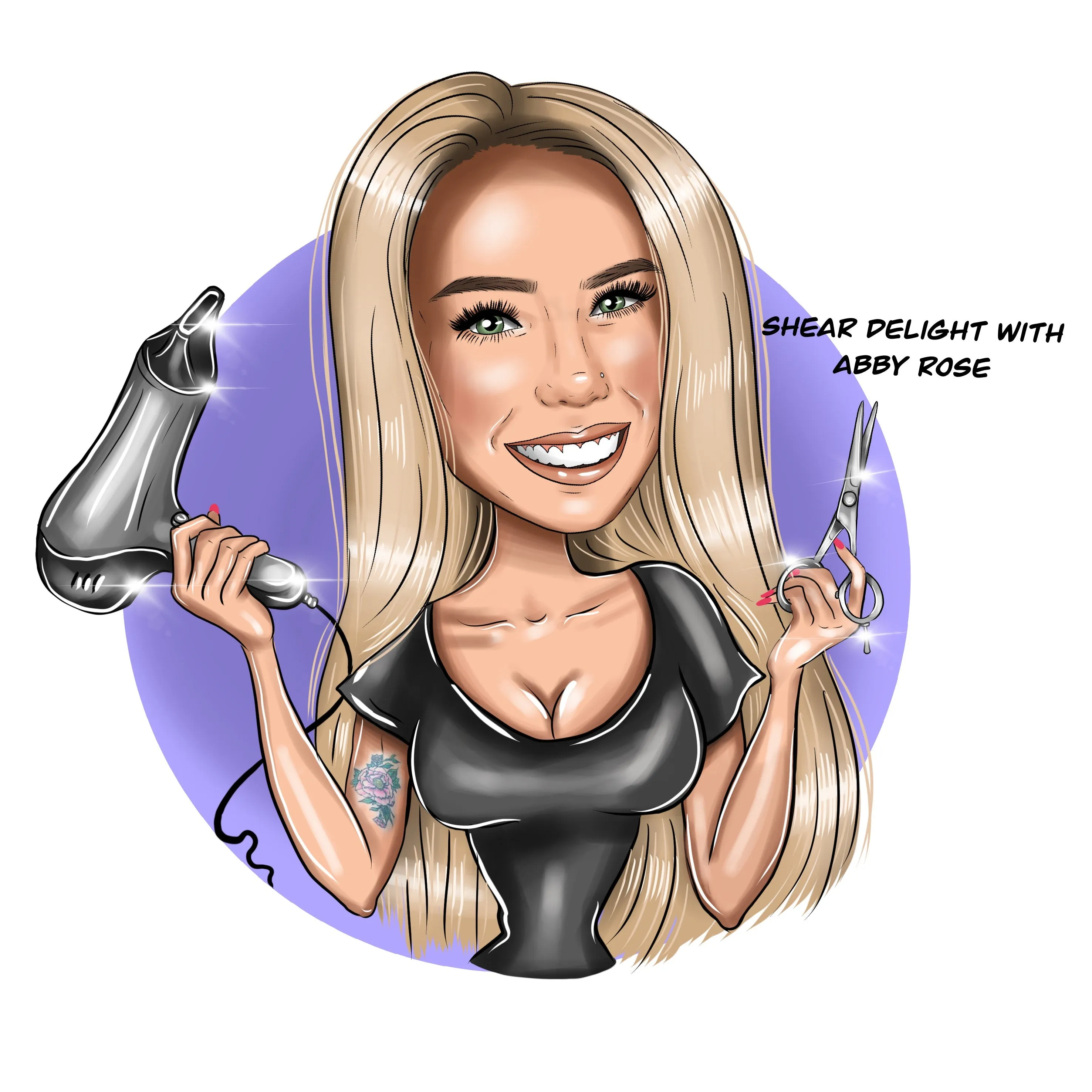 Hair Stylist Logo
