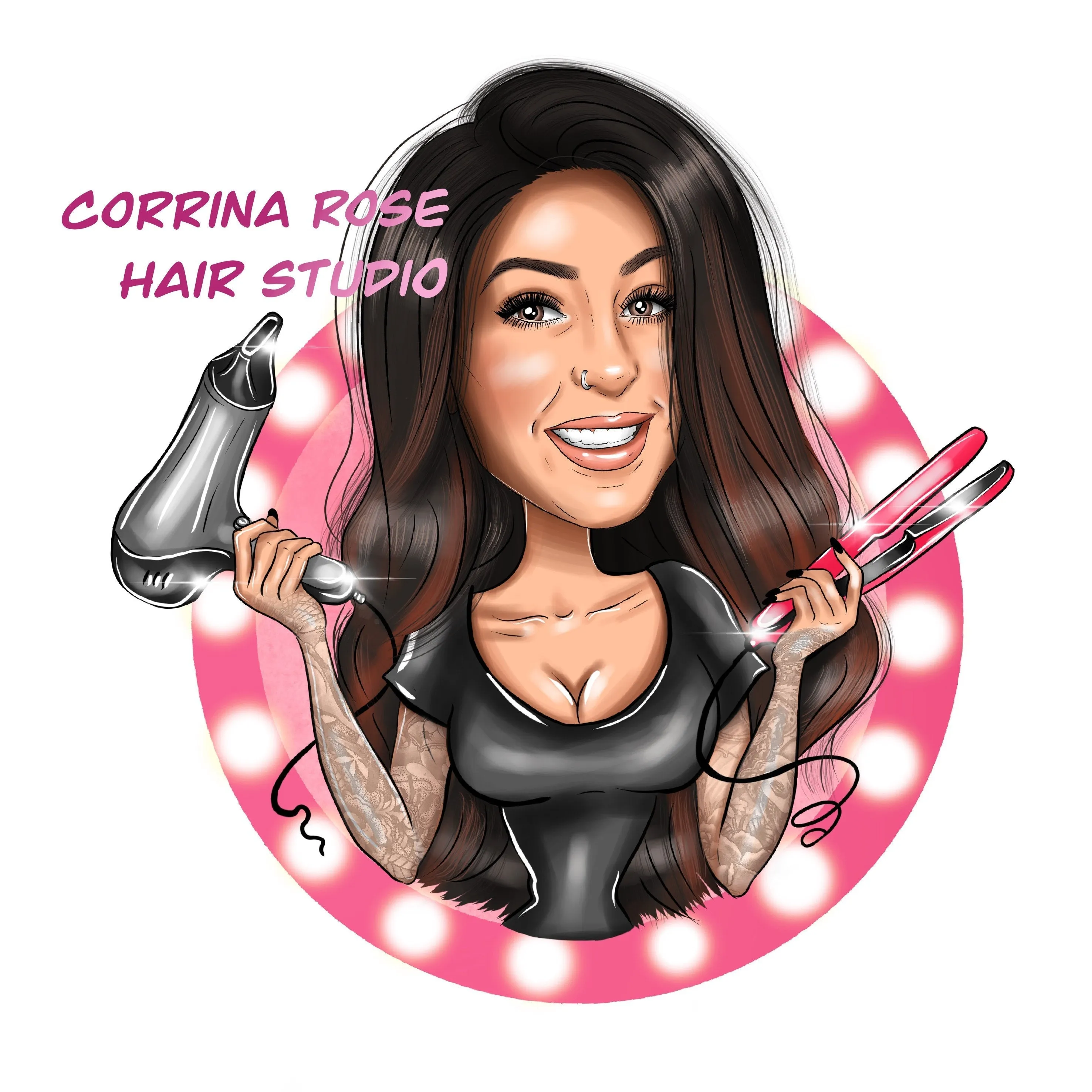 Hair Stylist Logo