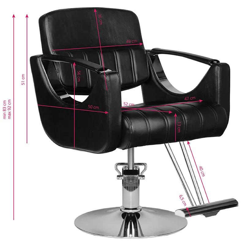 Hair System Barber Chair HS52 Black