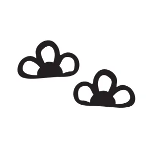 Half Flower Loops Duo - 4 Pair Set