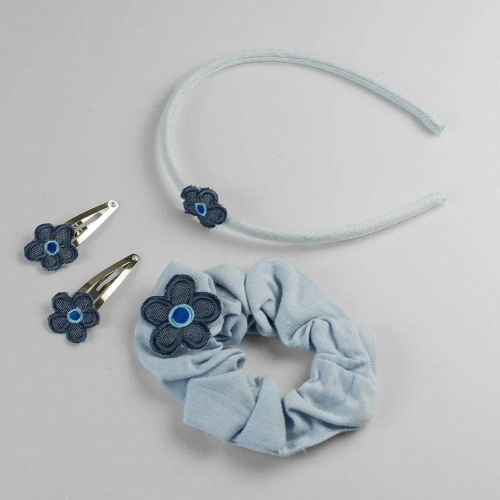 Handmade Children's Denim Accessory Set