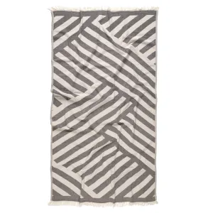 Harmony of Yarn Turkish Beach Towels Cotton 35x70" Pool Bath: Black