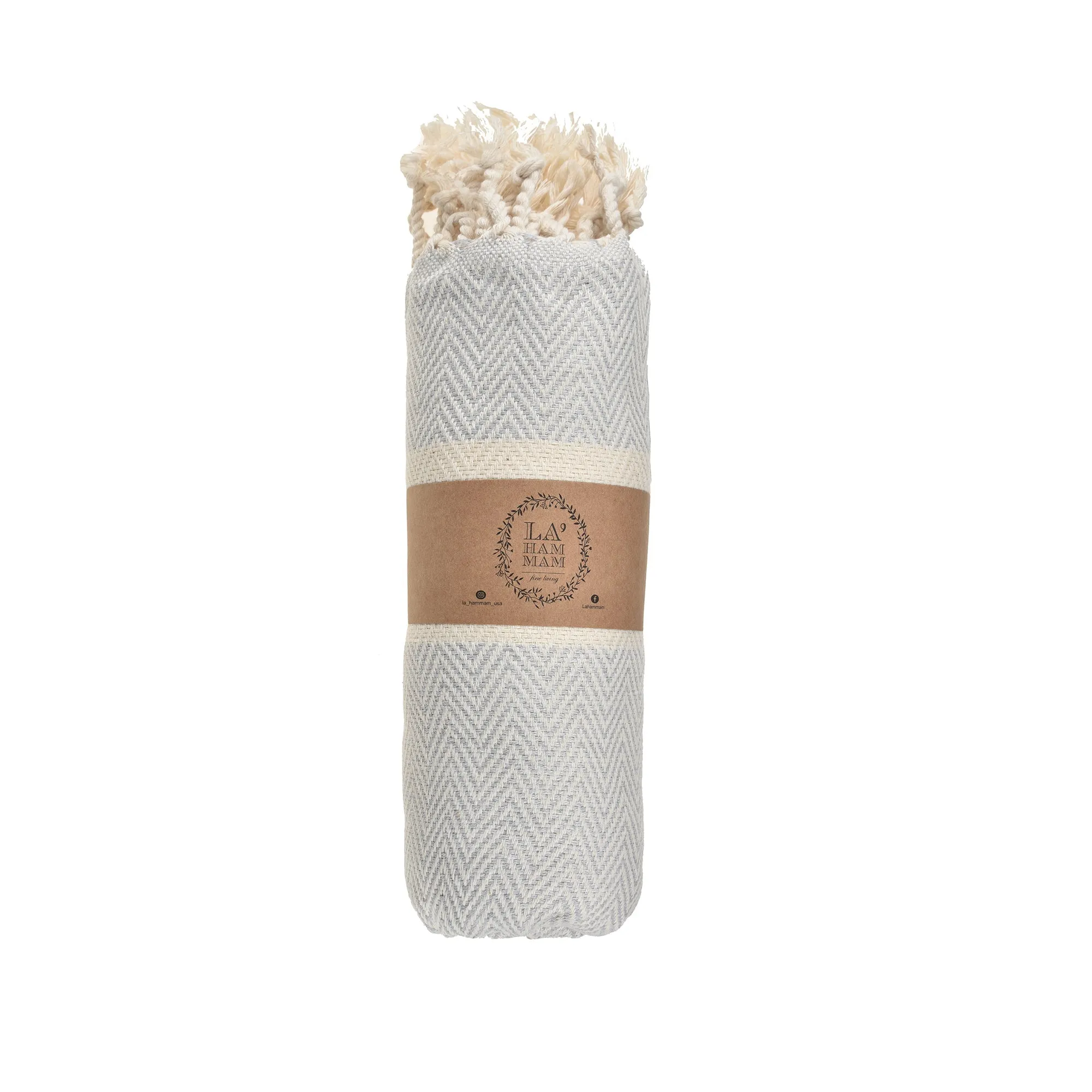 Herring Beach Towel by La'Hammam