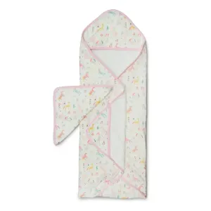 Hooded Towel Set- Unicorn Dream