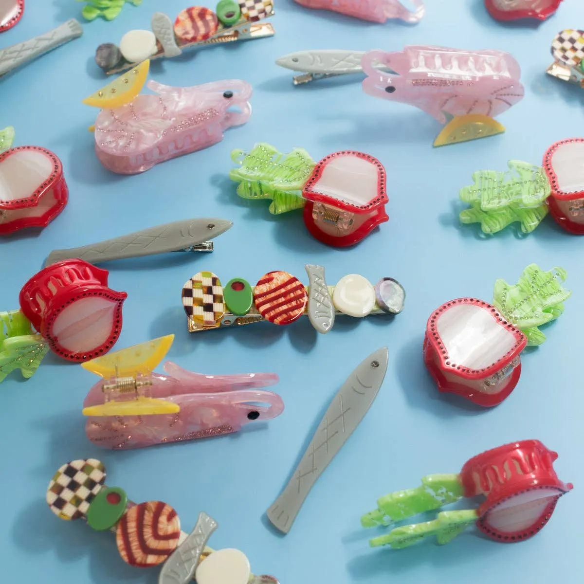 Hors D’oeuvre Appetizer Hair Clip