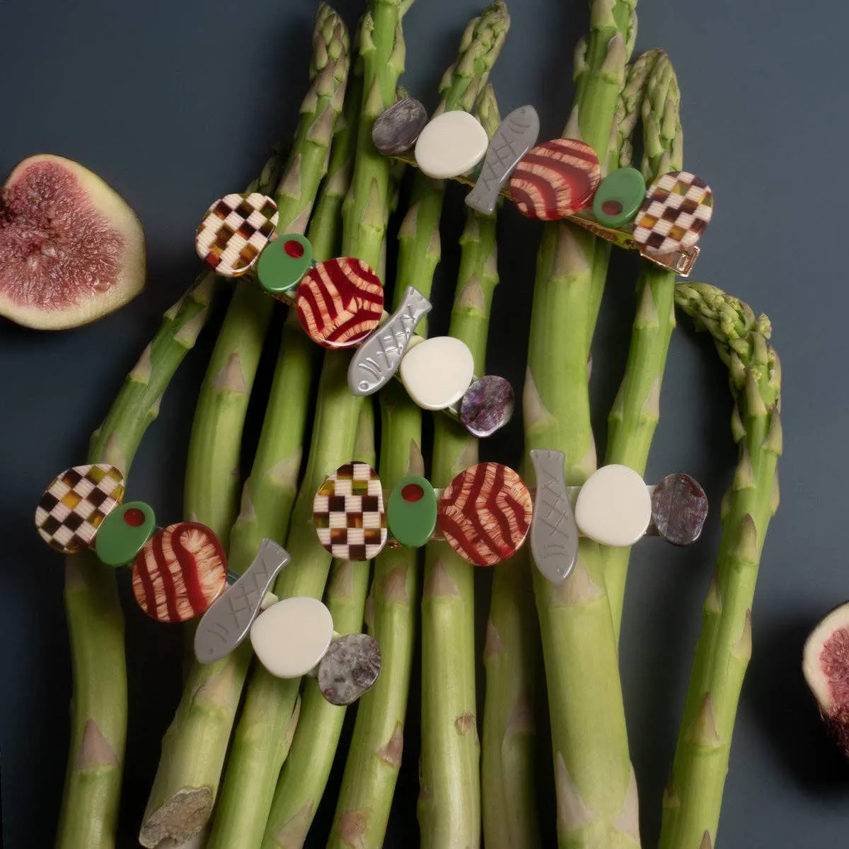 Hors D’oeuvre Appetizer Hair Clip