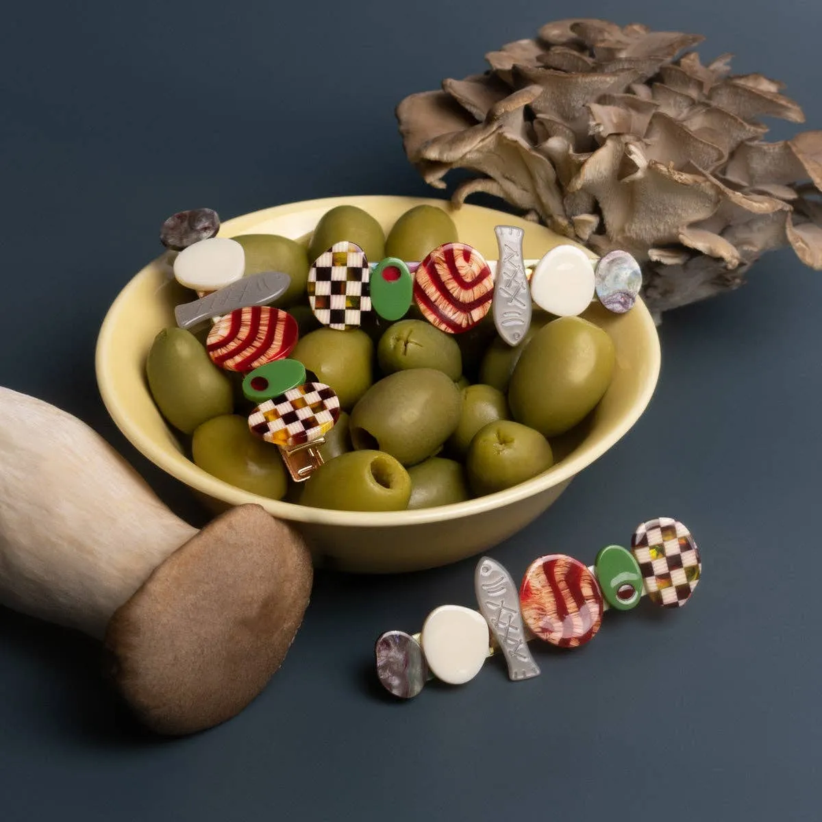 Hors D’oeuvre Appetizer Hair Clip