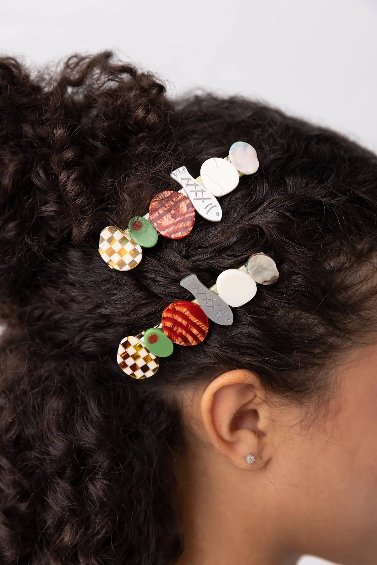 Hors D’oeuvre Appetizer Hair Clip