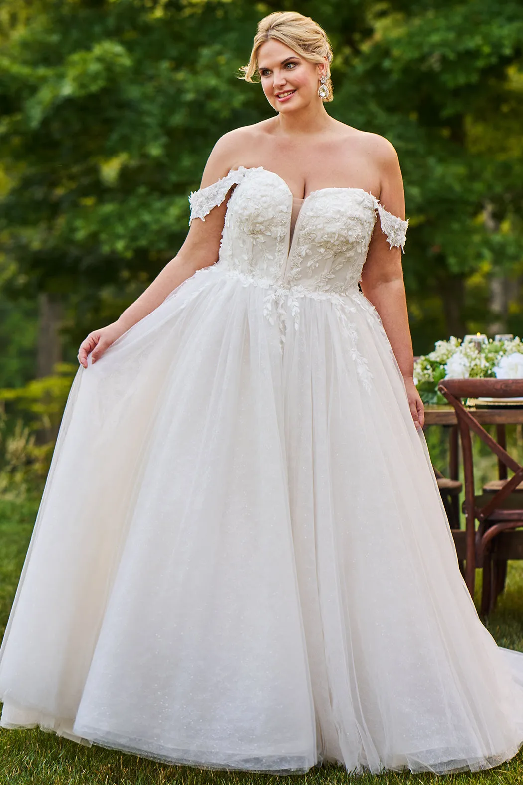 Hydrangea Bridal Gown