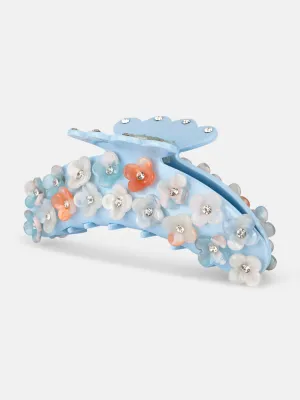 I Can Buy Myself Flowers Hairgrip - Baby Blue