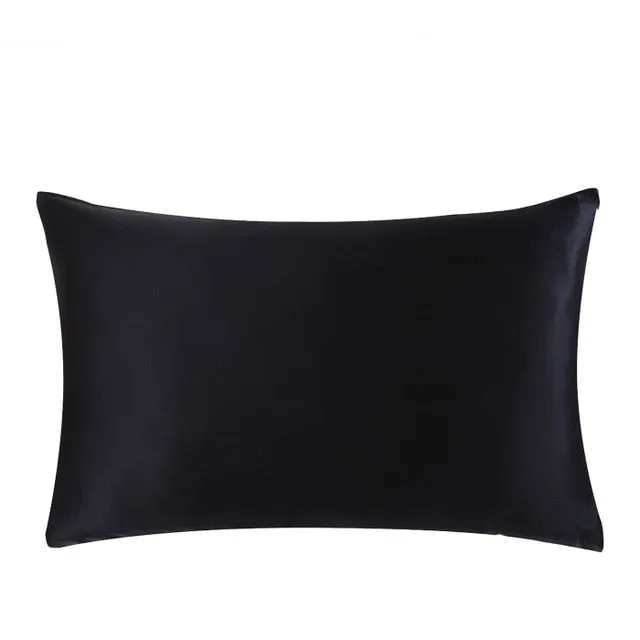 J.BILLINGSLEA 100% Silk Zipper Pillowcase for Optimal Hair